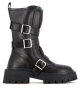 botines h04 buckle negro napa