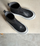 ankle boots curve 9807 black bianco