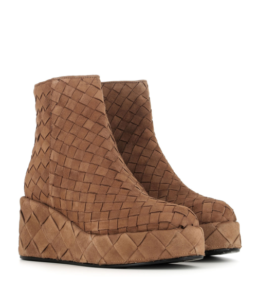boots compensees dalia 12310 toffee camel