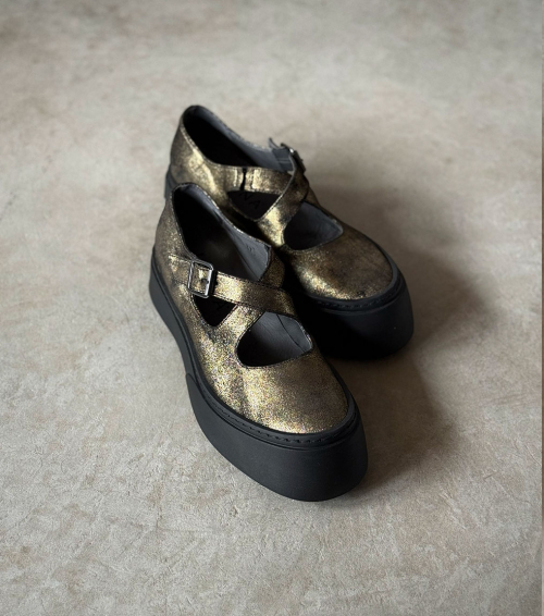 bailarinas 7873 revers oro bronce patinado