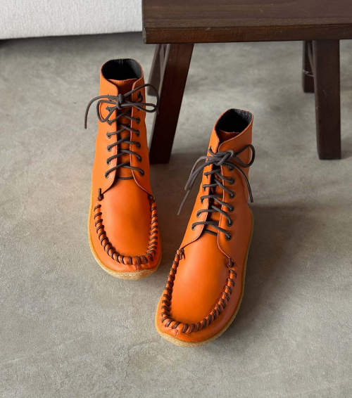 botines origin timothy naranja arancio