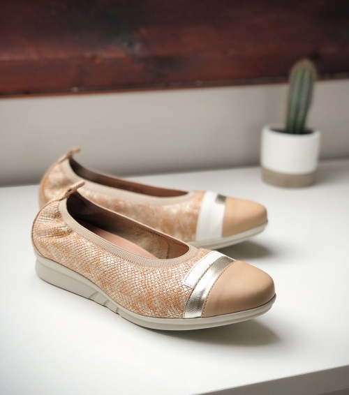 ballerinas pamela platine