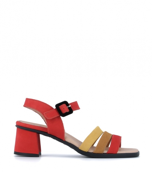 sandales agatha corail