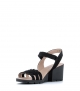 sandals charlie black