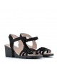 sandals charlie black