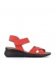 sandales honore corail