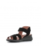 sandalias honore negro