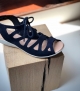 sandals laurette marine