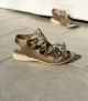 sandals laurette platine
