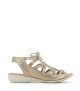 sandals laurette platine