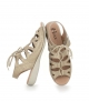 sandals laurette platine