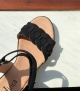 sandalias charlie negro