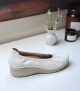 ballerines dan blanc