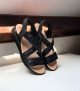 sandals harry black