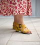sandales albane safran