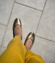 ballet flats dan platine