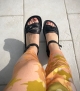 sandales cleo f noir
