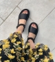 sandals fez f black