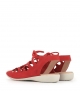 sandales laurette corail