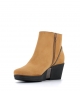 low boots carlie ocre