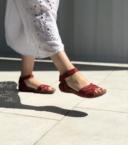 sandalias florida 31740 red