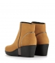 botines carlie ocre