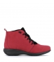 low boots sidonie red