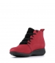 botines sidonie rojo