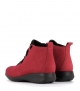 botines sidonie rojo