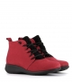 botines sidonie rojo