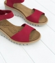 sandales bright 16070 rouge