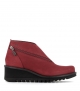 low boots lightning 33051 ruby wine