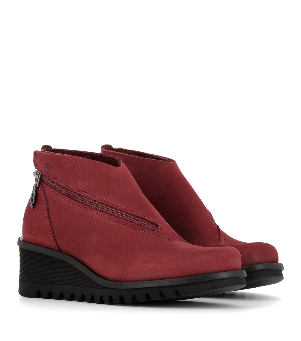 Wine sales red booties