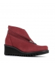 low boots lightning 33051 ruby wine
