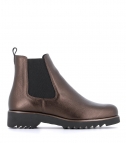 low boots oriane bronze
