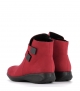 low boots shelina red