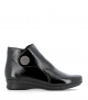 botines romarin negro charol