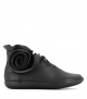 flower shoes natural 68463 black
