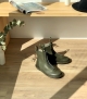 ankle boots micro f khaki grey