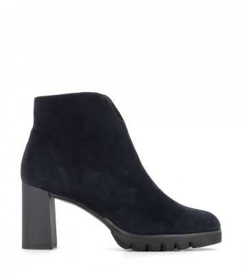 ankle boots 88506 navy blue