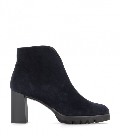 ankle boots 88506 navy blue