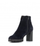 ankle boots 88506 navy blue