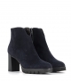 ankle boots 88506 navy blue