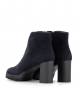 ankle boots 88506 navy blue