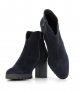 ankle boots 88506 navy blue