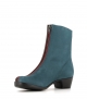 ankle boots opera 33985 brown turquoise