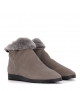 lined ankle boots baosha grey