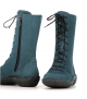 lace-up boots fusion 37820 turquoise