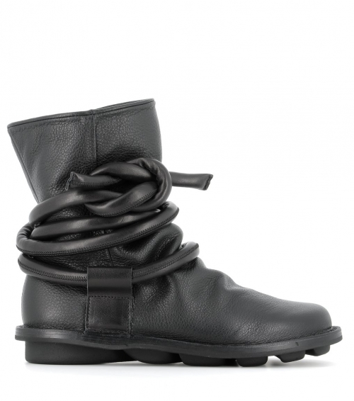 botines cable f negro