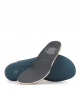 botines planas natural 68082 negro turquesa